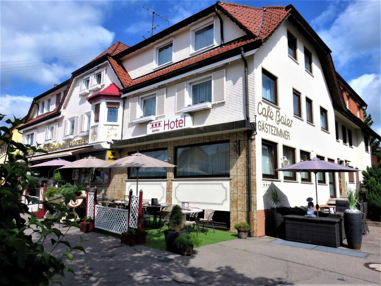 Hotel Conditorei Cafe Baier Schoemberg  ภายนอก รูปภาพ