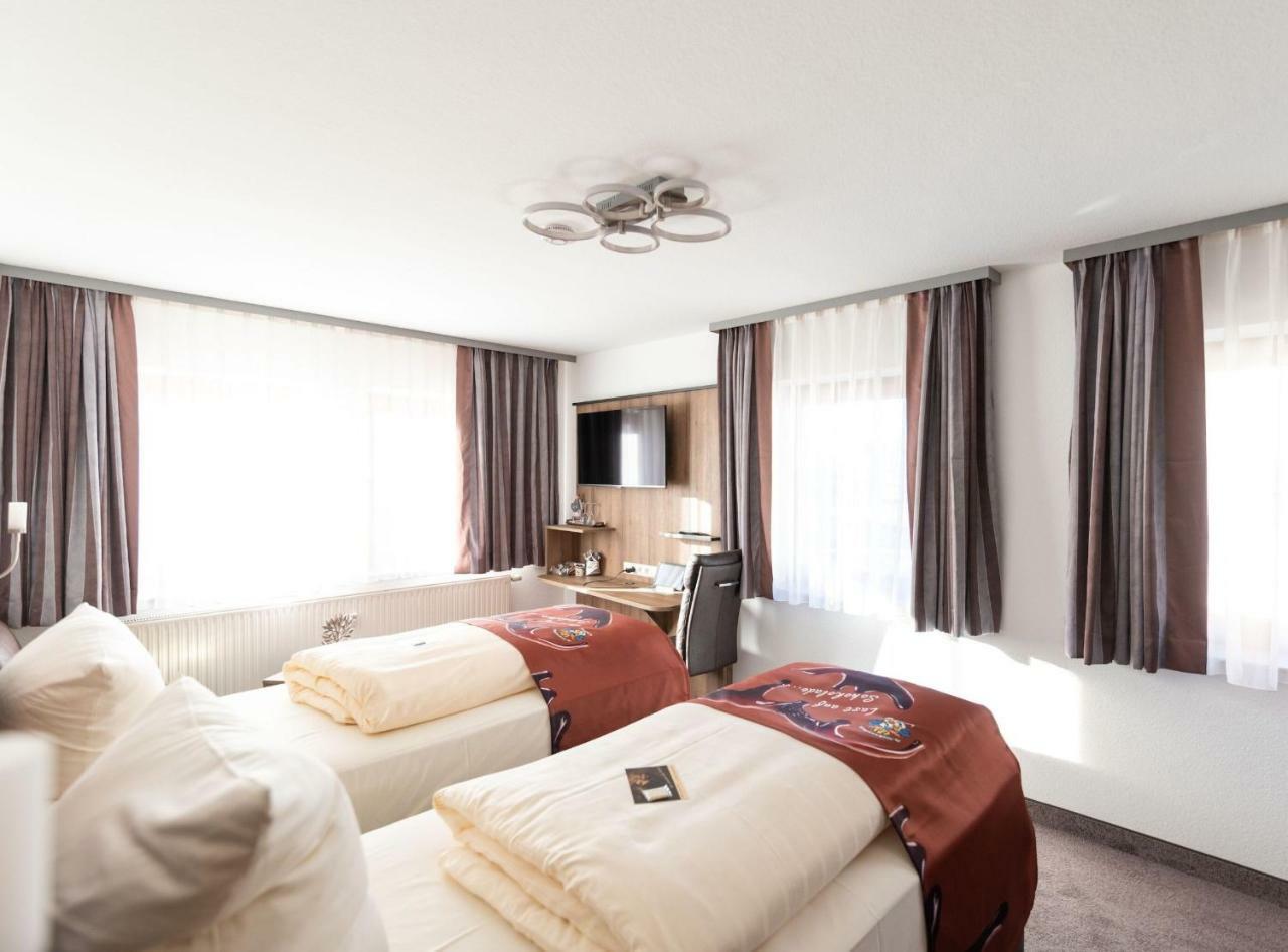 Hotel Conditorei Cafe Baier Schoemberg  ภายนอก รูปภาพ